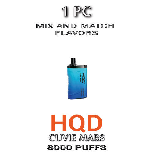 hqd vape cuvie mars Disposable Device 0.1 - 2.0ml Mr Fog Switch Pod Flavor:Raspberry Kiss - Sativa
