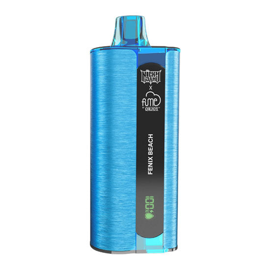 fenix disposable vape Fume Nicky Jam x Device | 10000 Puffs Color:Denim & Silver Approx. Puffs_3000 Puffs Aspire Ce5-S BVC Clearomiser