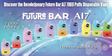 Discover the Revolutionary Future Bar Ai7 7000 Puffs Disposable Vape