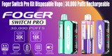 Foger Switch Pro Kit Disposable Vape | 30,000 Puffs Rechargeable