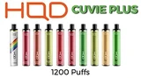 How many HQD CUVIE PLUS Flavors are there ?