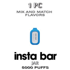 insta Bar Jar Disposable Vape Device | 5000 Puffs – 1PC thesmokeplug.com