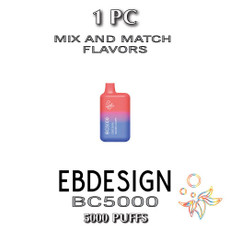 TSPPACK-1PC-EB Create BC5000 5% Disposable Vape Device - 1 Pack