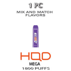 TSPPACK-1PC-HQD MEGA Disposable Vape Pod - 1 Pack