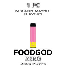 Foodgod ZERO 0% Disposable Vape – 1PC