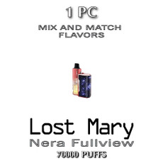TSPPACK-1PC-Lost Mary Nera Fullview Disposable Vape Kit | 70k Puffs - 1 Pack