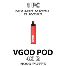 TSPPACK-1PC-VGOD POD 4K R Disposable Vape Device | 4000 Puffs - 1 Pack