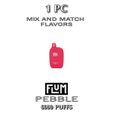 Flum Pebble 6000 Disposable Vape Device – 1PC
