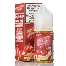 Custard Monster Strawberry Custard Salt 30ml 24Mg | thesmokeplug.com