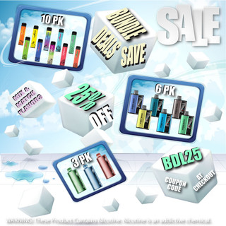 Bundle Pack Savings on Disposable Vapes