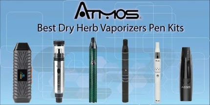 Best Dry Herb Vaporizers Pen Kits from Atmos.
