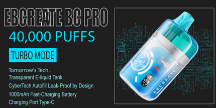 EBCREATE BC Pro 40K: The High-Capacity Disposable Redefining Flavor & Performance in 2025