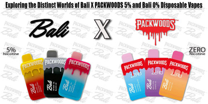 Exploring the Distinct Worlds of Bali 5% and Bali 0% Disposable Vapes