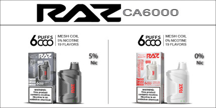 Raz CA6000 Disposable Vape: A Gadget Every Vaper Dreams Of