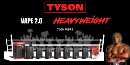 Tyson 2.0 Heavyweight Disposable Vape: Ultimate Vaping Experience & Power-Packed Performance