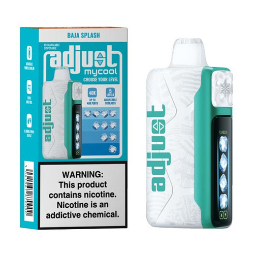 Blue Baja Splash Flavored Adjust MyCool Disposable Vape Device - 40K Puffs | The Smoke Plug