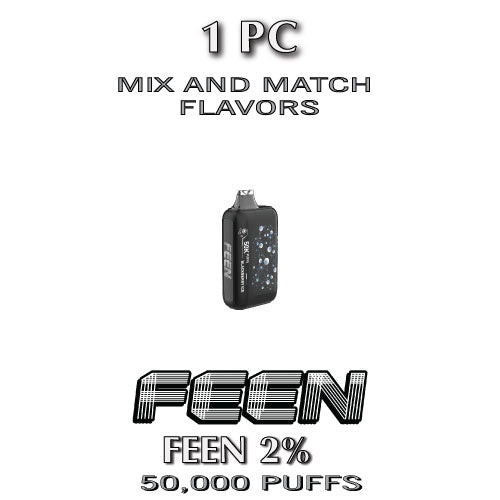 FEEN 2% Nicotine Disposable Vape | 50K Puffs - 1PC