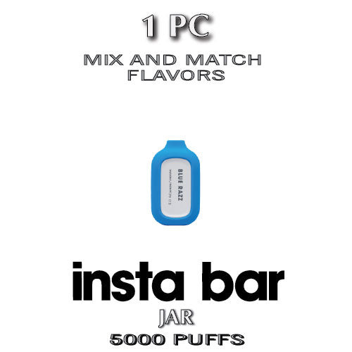 insta Bar Jar Disposable Vape Device | 5000 Puffs – 1PC thesmokeplug.com
