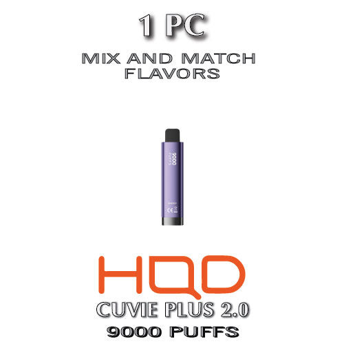 TSPPACK-1PC-HQD Cuvie Plus 2.0 Disposable Vape Device | 9000 Puffs - 1 Pack