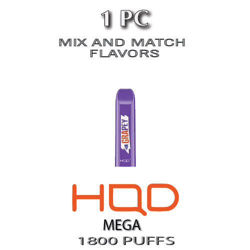 TSPPACK-1PC-HQD MEGA Disposable Vape Pod - 1 Pack