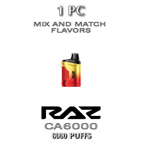 TSPPACK-1PC-Raz CA6000 Disposable Vape Device | 6000 Puffs - 1 Pack