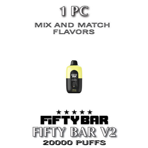 TSPPACK-1PC-Fifty Bar V2 Disposable Vape Device | 20000 Puffs - 1 Pack
