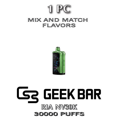 TSPPACK-1PC-RiA by Geek Bar NV30K Disposable Vape Device | 30K Puffs - 1 Pack