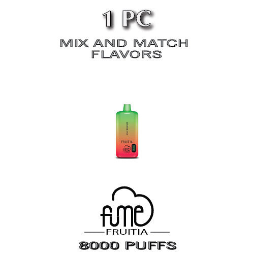 Fume FRUITIA Disposable Vape Device | 8000 Puffs - 1PC