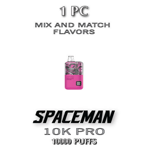 TSPPACK-1PC-Spaceman 10K Pro Disposable Vape Device | 10000 Puffs - 1 Pack