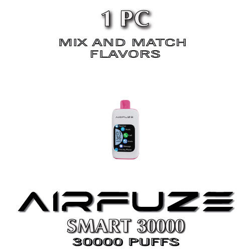TSPPACK-1PC-AIRFUZE SMART 30000 Disposable Vape Device | 30000 Puffs - 1 Pack
