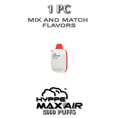 Hyppe Max Air 5000 Disposable Vape Device | 5000 Puffs – 1PC