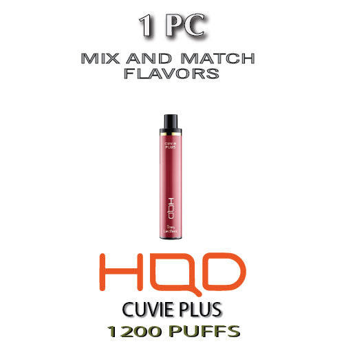 TSPPACK-1PC-HQD Cuvie Plus Disposable Vape Device | 1200 Puffs - 1 Pack