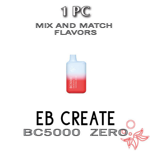 TSPPACK-1PC-EB Create BC5000 0% ZERO Disposable Vape Device - 1 Pack