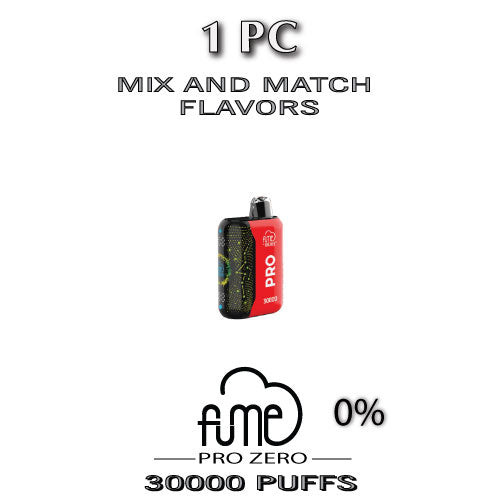 TSPPACK-1PC-Fume PRO ZERO 0% Disposable Vape Device | 30000 Puffs - 1 Pack
