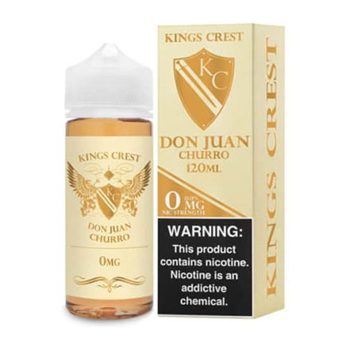 Kings Crest Don Juan Churro 120ml 0Mg E-Liquid | thesmokeplug.com