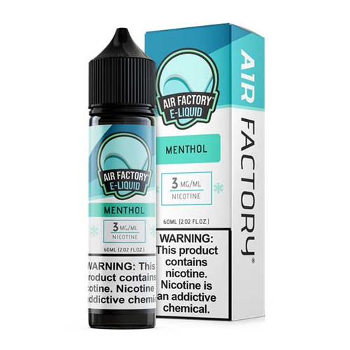 Air Factory Menthol 60ml | Freebase E-Liquid | thesmokeplug.com