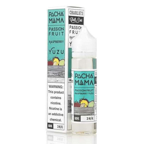 Pachamama Passion Fruit Raspberry Yuzu 60ml 0Mg E-Liquid | thesmokeplug.com