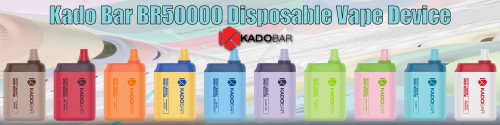 Elevate Your Vaping Experience with the Kado Bar BR50000 Disposable Vape Device