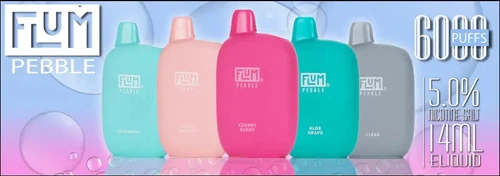 Flum Pebble 6000: The Best Companion for Vapers Who Love Convenience and Flavor