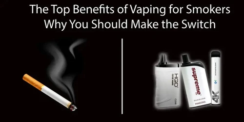 The Top Benefits of Vaping for Smokers
