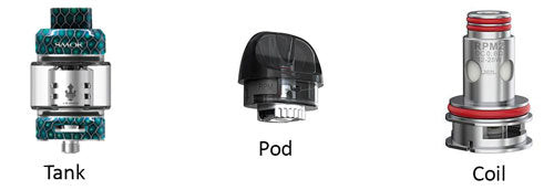 What's the difference between Vape Pod and Vape Mods?