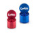 Red Blue Santa Cruz Cookies Shredder Herb Grinder - The Smoke Plug