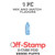 TSPPACK-1PC-OFF STAMP X CUBE POD Puffs Disposable Vape Device-1 Pack