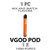 TSPPACK-1PC-VGOD POD 1K Disposable Vape Device - 1 Pack