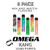 TSPPACK-6PK-Kang Omega Plus Stick Disposable Vape Pod - 6 Pack Mix & Match