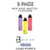 TSPPACK-3PK-BMOR Venus Disposable Vape Pod - 3 Pack Mix & Match