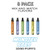 TSPPACK-6PK-Monster Bars Disposable Vape Device - 6 Pack Mix & Match