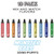 TSPPACK-10PK-Monster Bars Disposable Vape Device - 10 Pack Mix & Match
