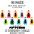 TSPPACK-10PK-Fifty Bar X Hidden Hills Disposable Vape Device | 20000 Puffs - 10 Pack Mix & Match