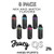 TSPPACK-6PK-Juucy Model QS 2% Disposable Vape Device - 6 Pack Mix & Match